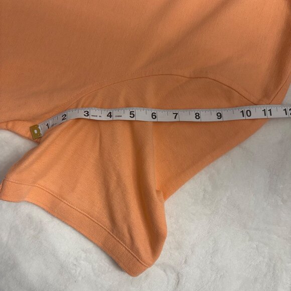 Sonoma Mens 3XB Orange Polo Golf Shirt Short Sleeve Classic Fit - Picture 7 of 9